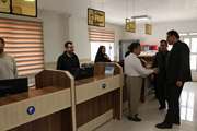 بازدید مدیرکل بنیاد شهید کرمانشاه از مجموعه اداری شهرستان جوانرود