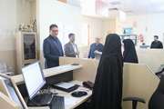 بازدید مدیرکل بنیاد شهید کرمانشاه از مجموعه اداری بنهاد شهرستان هرسین