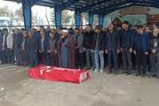 مراسم وداع با پیکر پاک شهید معظم رسول یاروی در کرمانشاه